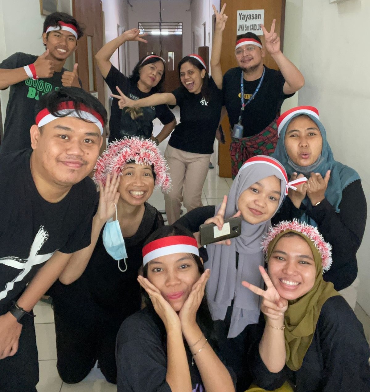 Gambar Karyawan PJPKSC mengadakan lomba untuk memperingat