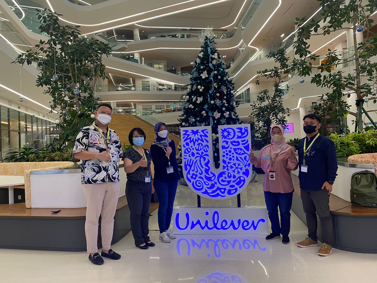 Gambar PJPKSC melakukan meeting dengan PT. Unilever pada 