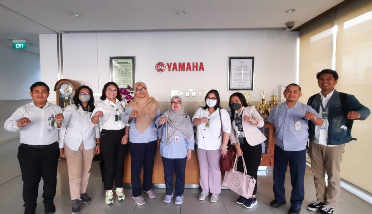 Gambar Meeting dengan PT. Yamaha Motor Parts Manufacturin
